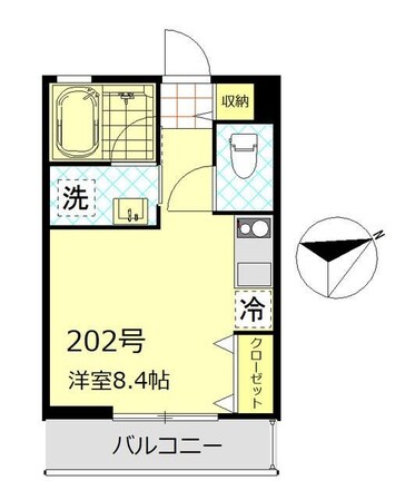 West Side赤羽の物件間取画像